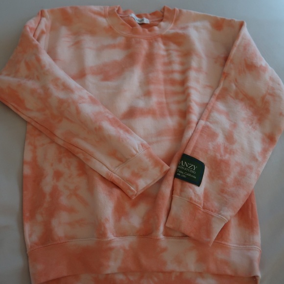 danzy sweatshirt tie dye orange - Picture 2 of 3